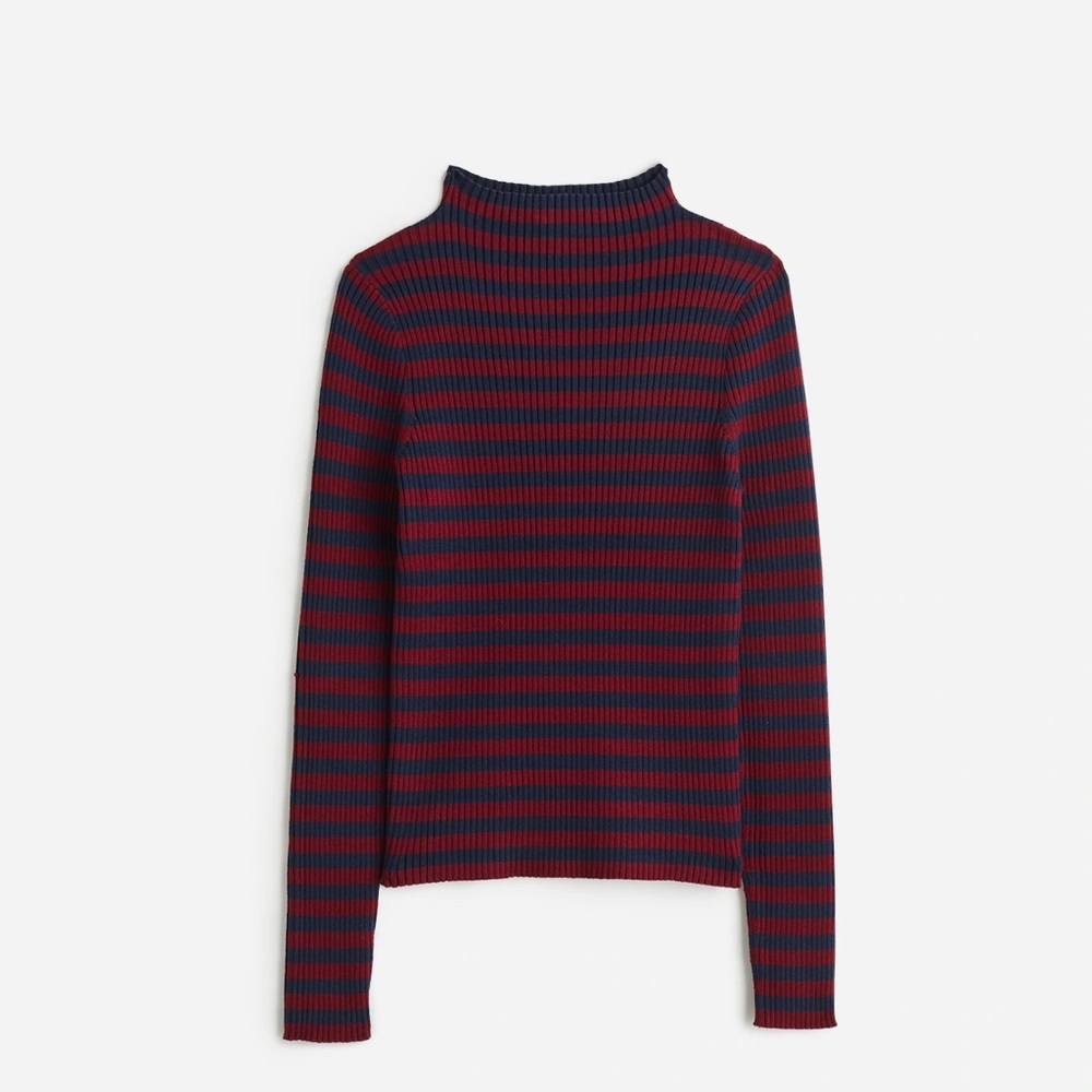 Madewell Cotton Mockneck Sweater